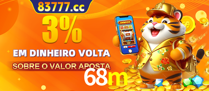 Promoção para baixar e instalar o aplicativo do cassino 68m. O banner oferece uma recompensa de R1aR1aR8, com a imagem de uma cobra sobre moedas de ouro.