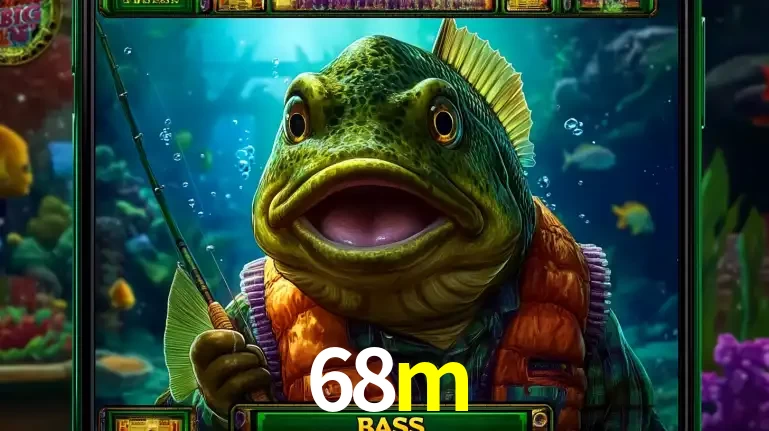 Personagem de peixe pescador do popular jogo de slot com tema de pescaria, uma das emocionantes opções de caça-níqueis para jogar e ganhar no cassino 68m.