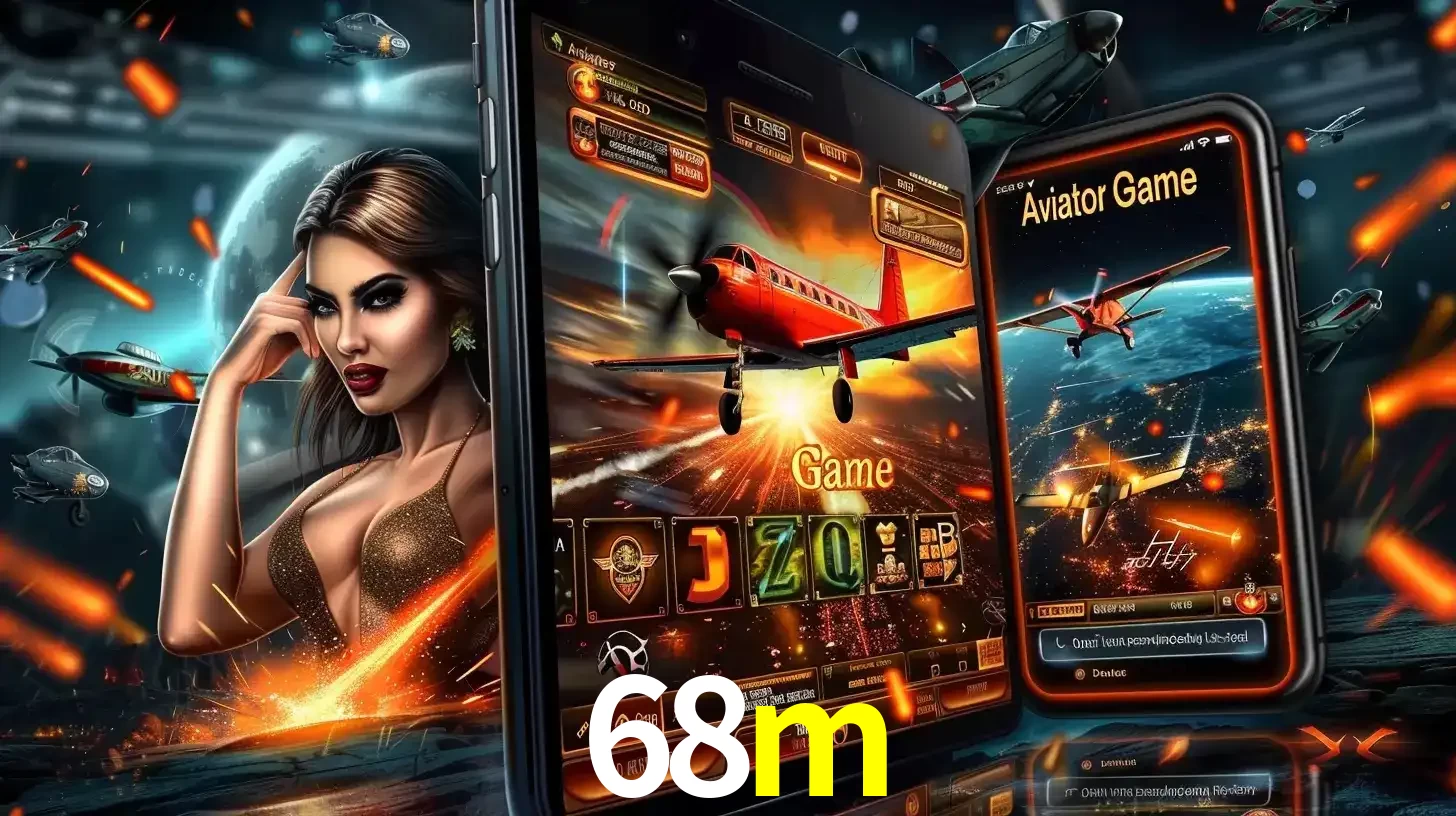 Mulher estilosa cercada por telas que exibem a jogabilidade do Aviator, capturando a intensidade e a estratégia deste popular crash game oferecido pelo 68m.